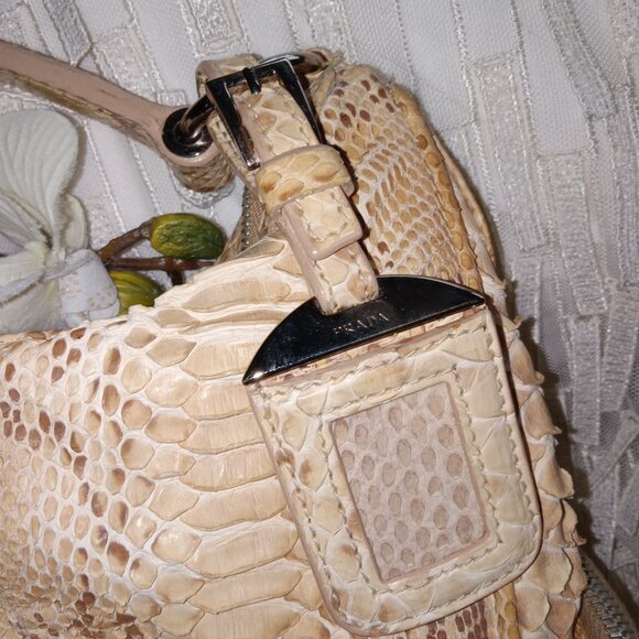 PRADA Authentic Python Handbag - Picture 6 of 14